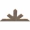 Ekena Millwork Saratoga Smooth Timber Gable Bracket, Douglas Fir, 48"W x 26"H x 1 1/2"D x 5 1/2"F, 13/12 Pitch GBW048X26X0206SAR00SDF - alternate 3